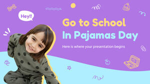 Gehe am Pyjama-Tag zur Schule