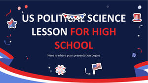 Lezione di scienze politiche statunitensi per le scuole superiori