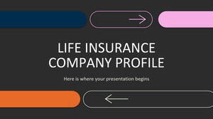 생명 보험 회사 프로필