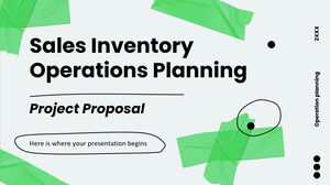 Propuesta de proyecto de planificación de operaciones de inventario de ventas