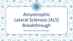 Amyotrofik Lateral Skleroz (ALS) Atılımı