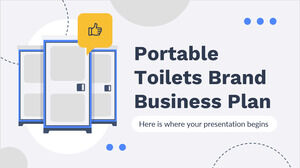Plan de afaceri marca toaletelor portabile