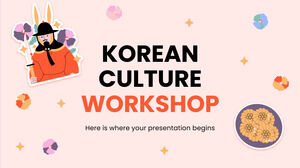 Workshop Cultura Coreana