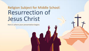 Materia de Religión para la Escuela Secundaria: Resurrección de Jesucristo
