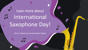 국제 색소폰의 날에 대해 자세히 알아보세요!
