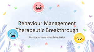 Behaviour Management Therapeutic Breakthrough
