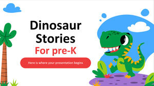 Povești cu dinozauri pentru pre-K