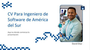 Software Engineer Based in South America CV