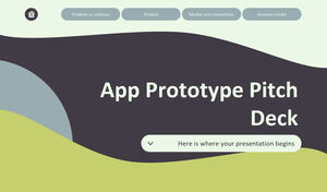 App Prototype Pitch Deck