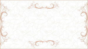 Three brown patterned PPT background images
