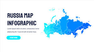Free Powerpoint Template for Russia