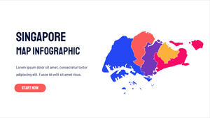 Modelo de Powerpoint gratuito para Singapura