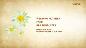 Бесплатный шаблон Powerpoint для организаторов свадеб