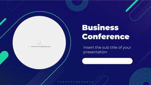 Plantilla de PowerPoint gratis para conferencias de negocios