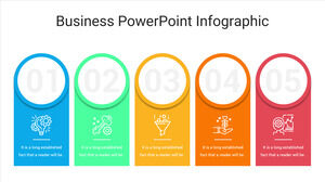 Бесплатный шаблон Powerpoint для бизнеса PowerPoint Infographic
