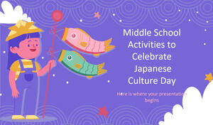Attività della scuola media per celebrare la Giornata della cultura giapponese