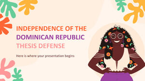 استقلال جمهورية الدومينيكان أطروحة الدفاع