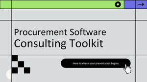Procurement Software Consulting Toolkit