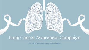 Lungenkrebs-Aufklärungskampagne