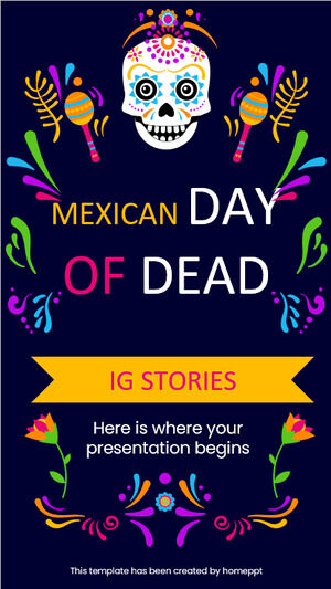 เรื่องราว IG วันแห่งความตายเม็กซิกัน