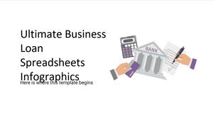 Инфографика электронных таблиц Ultimate Business Loan