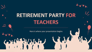 Festa di pensionamento degli insegnanti