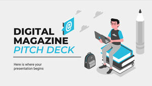 Digital Magazine Pitch Deck