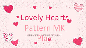 Planul MK cu model Lovely Hearts