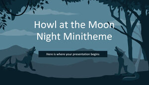 Howl at the Moon Night Minitheme