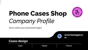 Phone Cases Shop Company Profile
