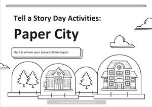 Activități din Ziua Povestirii unei povești: Orașul hârtiei