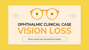 眼科临床病例：视力丧失