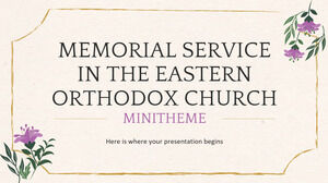 Gedenkgottesdienst in der Ostorthodoxen Kirche Minithema