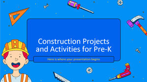 Строительные проекты и мероприятия для Pre-K