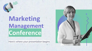 Conférence sur la gestion du marketing