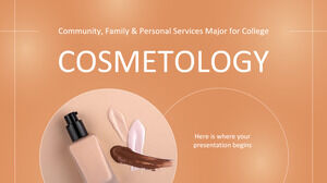 Especialización en servicios comunitarios, familiares y personales para la universidad: Cosmetología