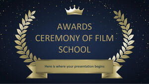 Cerimônia de premiação da Escola de Cinema