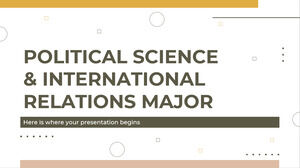 Especialização em Ciências Políticas e Relações Internacionais
