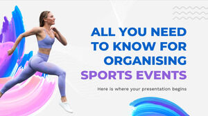 Wszystko, co musisz wiedzieć o organizowaniu imprez sportowych