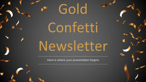 Информационный бюллетень Золотого Конфетти