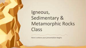 Kelas Batuan Beku, Sedimen & Metamorf