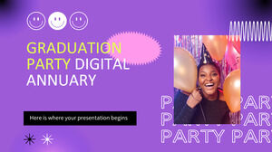 Anual digital pentru petrecerea de absolvire