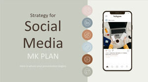소셜 미디어 MK 계획을 위한 전략