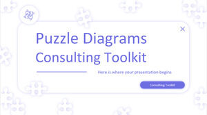 Kit de ferramentas de consultoria de diagramas de quebra-cabeça
