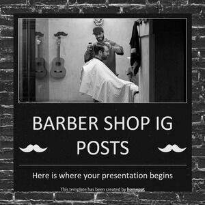 Posty IG w sklepie fryzjerskim