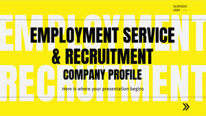 บริการจัดหางาน & ประวัติ บริษัท จัดหางาน
