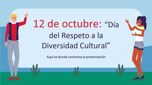 12 octobre : "Journée du respect de la diversité culturelle"