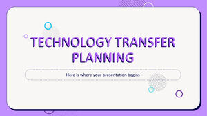 Planificación de Transferencia de Tecnología