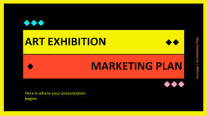 Marketingplan für Kunstausstellungen