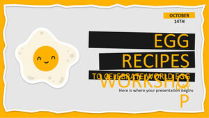 Egg Recipes Workshop to Celebrate World Egg Day